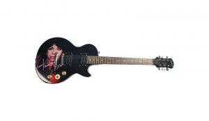 KISS VINNIE VINCENT AUTOGRAPHED CUSTOM PHOTO GIBSON EPIPHONE SPECIAL II GUITAR COLLECTIBLE MEMORABILIA