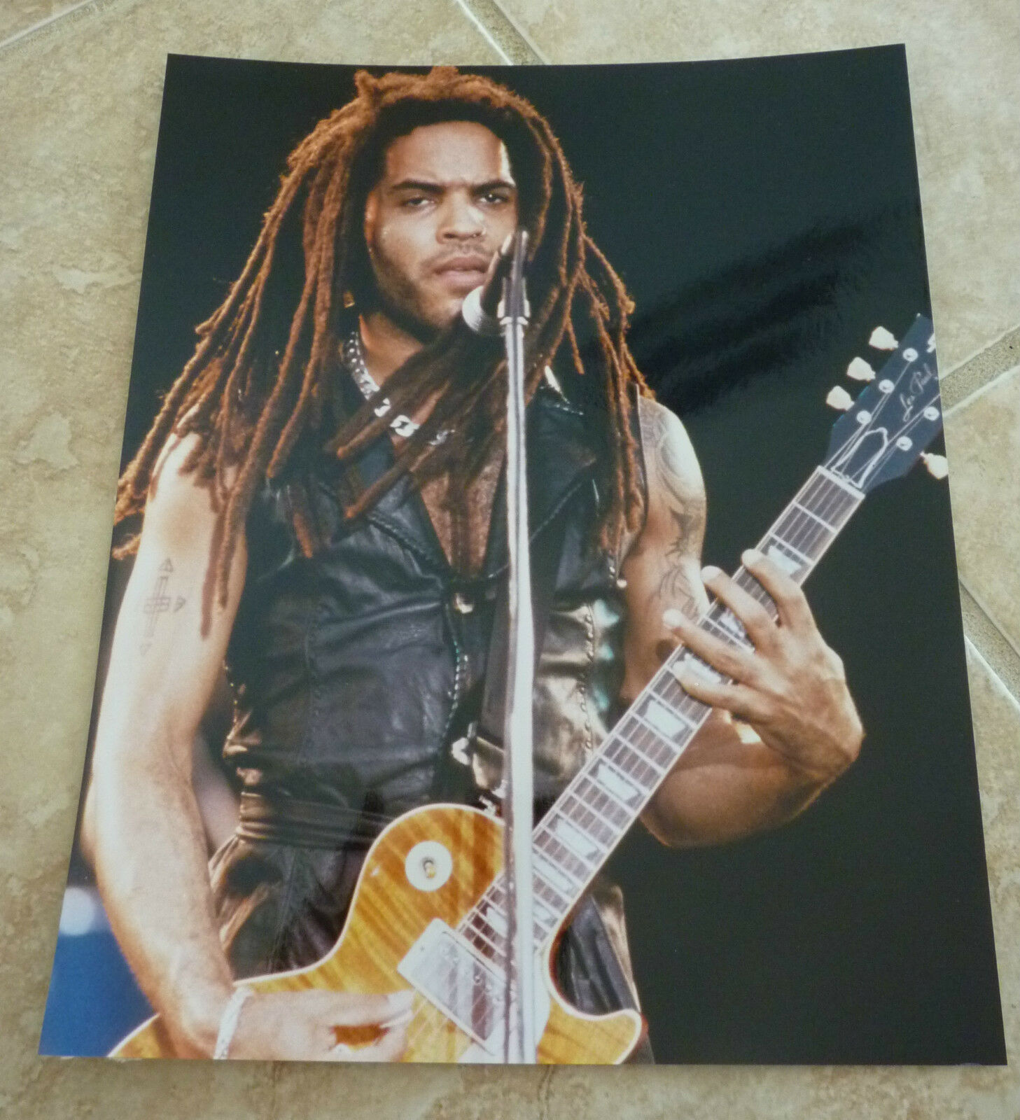 Lenny Kravitz Live Color 8x10 Photo Promo | Autographia