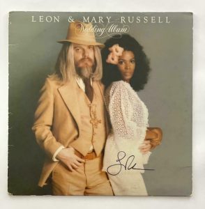 LEON RUSSELL SIGNED AUTOGRAPH ALBUM VINYL RECORD – WEDDING ALBUM W/ MARY JSA COLLECTIBLE MEMORABILIA