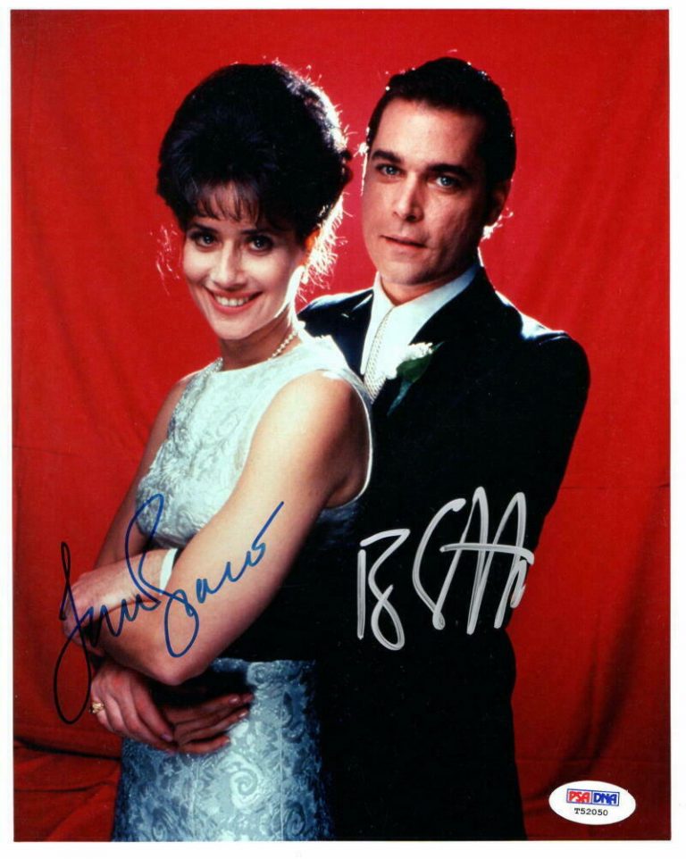 LORRAINE BRACCO RAY LIOTTA SIGNED AUTOGRAPH 8×10 PHOTO HENRY HILL GOODFELLAS PSA COLLECTIBLE MEMORABILIA