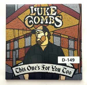 LUKE COMBS SIGNED AUTOGRAPH ALBUM VINYL RECORD – THIS ONE’S FOR YOU TOO RARE JSA COLLECTIBLE MEMORABILIA