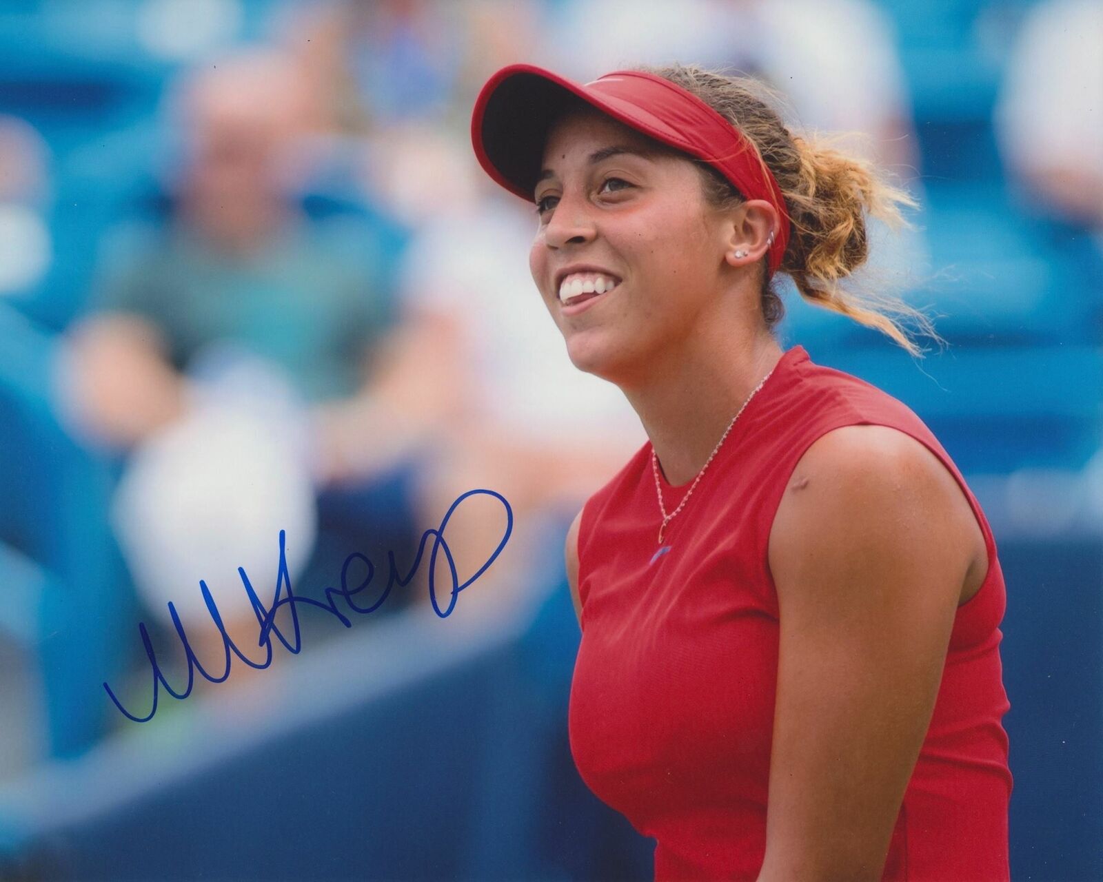 MADISON KEYS SIGNED WTA TENNIS 8X10 PHOTO Autographia