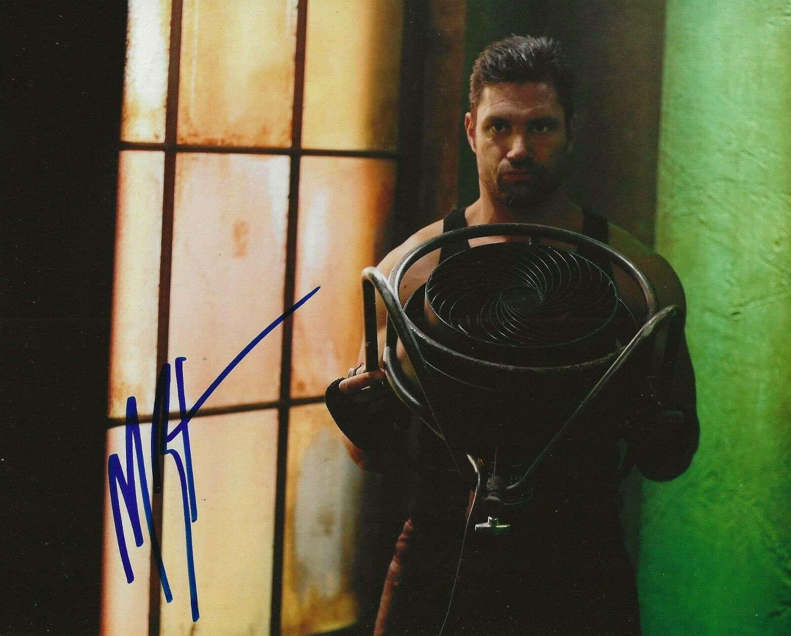 Manu Bennett signed Arrow 8x10 photo autographed Slade Wilson ...