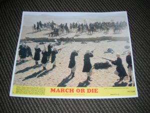 MARCH OR DIE TERRENCE HILL COLOR 8×10 PROMO PHOTO ORIGINAL LOBBY 1977 COLLECTIBLE MEMORABILIA