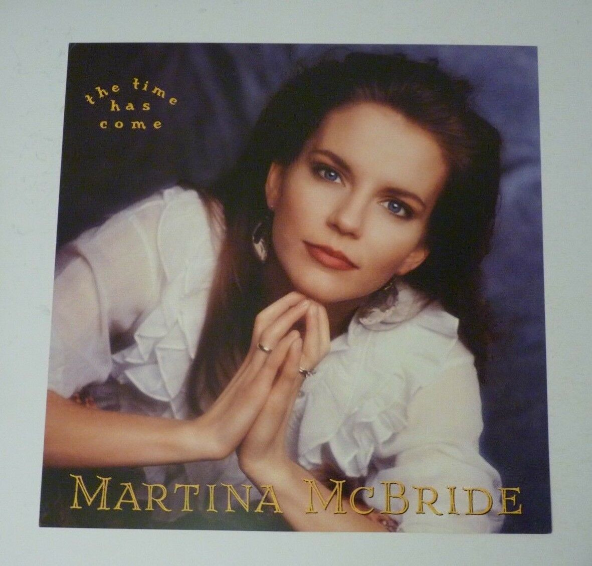 Martina Mcbride Time Has Come 1992 Lp Record Photo Flat 12x12 Poster Autographia