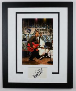 MICHAEL J. FOX “BACK TO THE FUTURE” AUTOGRAPH SIGNED FRAMED 16×20 DISPLAY D ACOA COLLECTIBLE MEMORABILIA