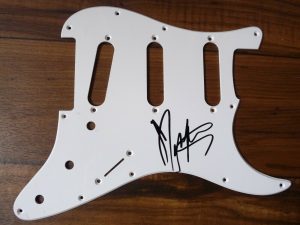 MITCHY COLLINS LOVELY THE BAND SIGNED GUITAR PICKGUARD PSA BAS GUARANTEED COLLECTIBLE MEMORABILIA