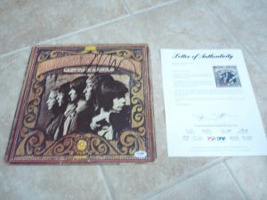 NEIL YOUNG STEPHEN STILLS BUFFALO SPRINGFIELD SIGNED AUTOGRAPH LP PSA CERTIFIED COLLECTIBLE MEMORABILIA