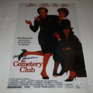 OLYMPIA DUKAKIS SIGNED THE CEMETERY CLUB 12X18 MOVIE POSTER JSA COLLECTIBLE MEMORABILIA