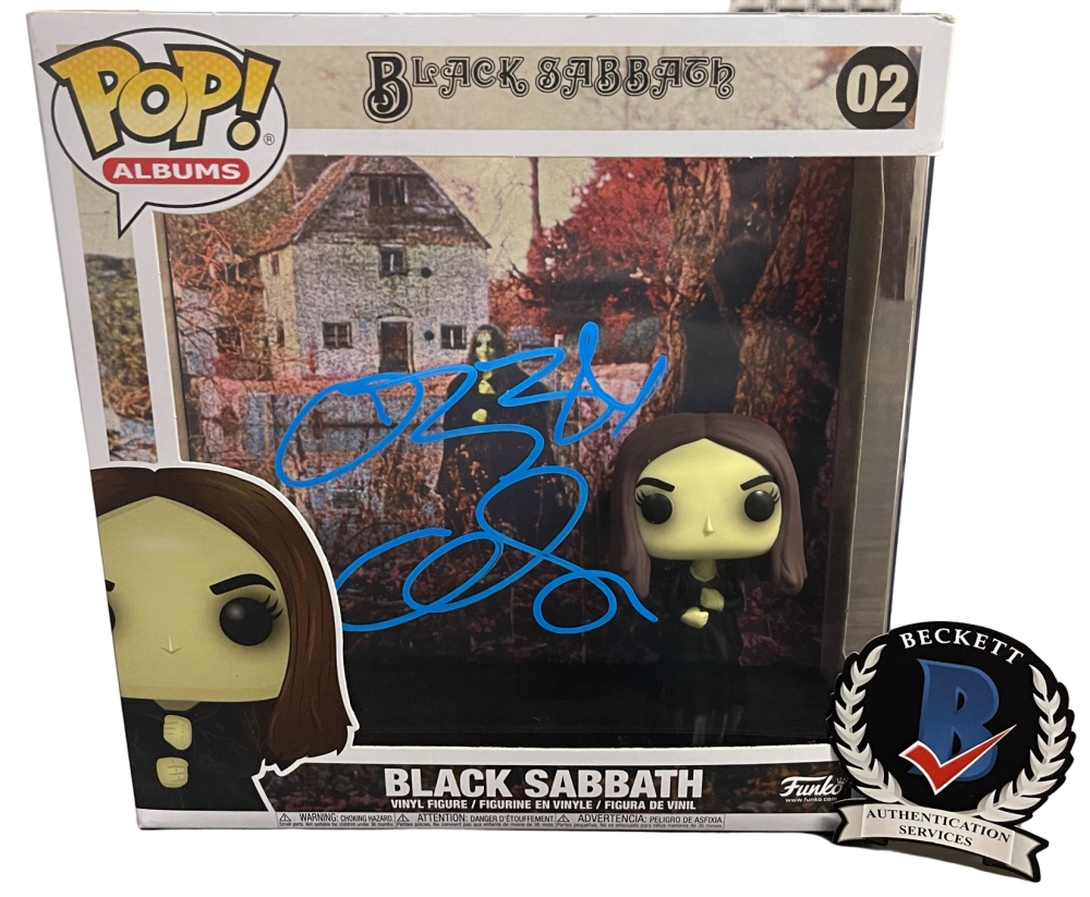 ozzy osbourne signed funko pop
