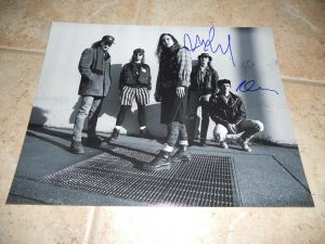 PEARL JAM BAND SIGNED AUTOGRAPHED 11×14 GUITAR PHOTO #1 X MIKE & DAVE F3 COLLECTIBLE MEMORABILIA