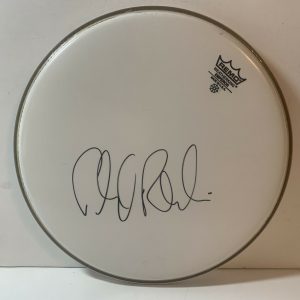 PHIL RUDD AC/DC SIGNED AUTOGRAPHED 12″ DRUMHEAD BECKETT CERTIFIED COLLECTIBLE MEMORABILIA