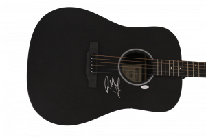 POST MALONE SIGNED AUTOGRAPH CF MARTIN ACOUSTIC GUITAR HOLLYWOOD’S BLEEDING JSA COLLECTIBLE MEMORABILIA