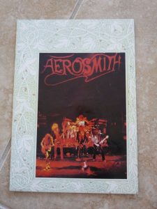 RARE 1976 AEROSMITH OFFICIAL EUROPEAN ROCKS TOUR PROGRAM-STEVEN TYLER-JOE PERRY COLLECTIBLE MEMORABILIA
