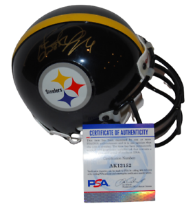 Pittsburgh Steelers #26 Rod Woodson Autographed Riddell Mini Helmet