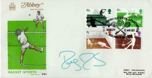 ROGER FEDERER SIGNED AUTOGRAPH FIRST DAY COVER FDC – WIMBLEDON CHAMPION, JSA COLLECTIBLE MEMORABILIA
