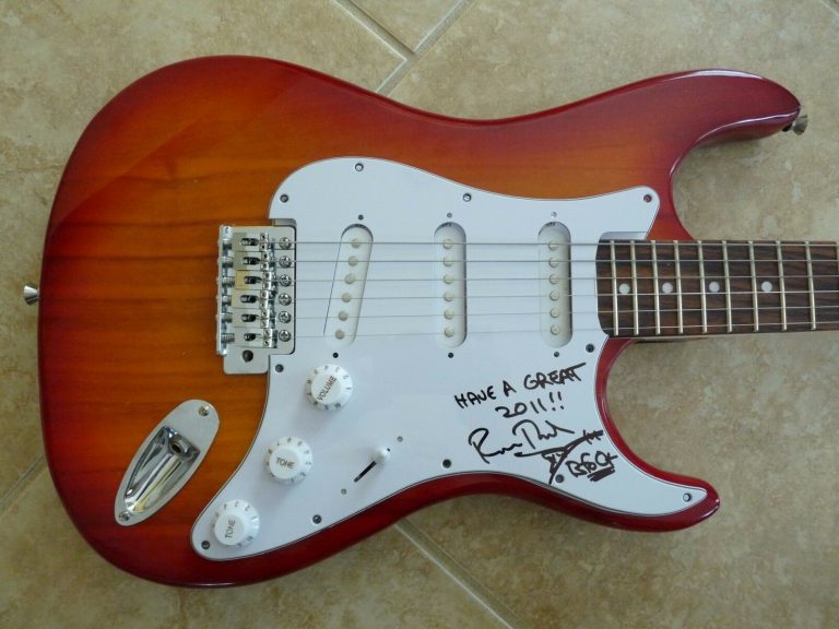 RON THAL BUMBLEFOOT GUNS ROSES GNR SIGNED AUTOGRAPHED GUITAR PSA GUARANTEED COLLECTIBLE MEMORABILIA