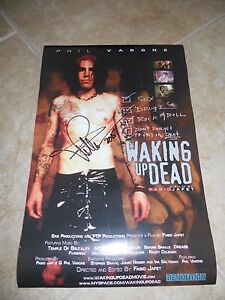 SAIGON KICK PHIL VARONE AUTOGRAPHED SIGNED WAKING UP DEAD 11X17 POSTER COLLECTIBLE MEMORABILIA
