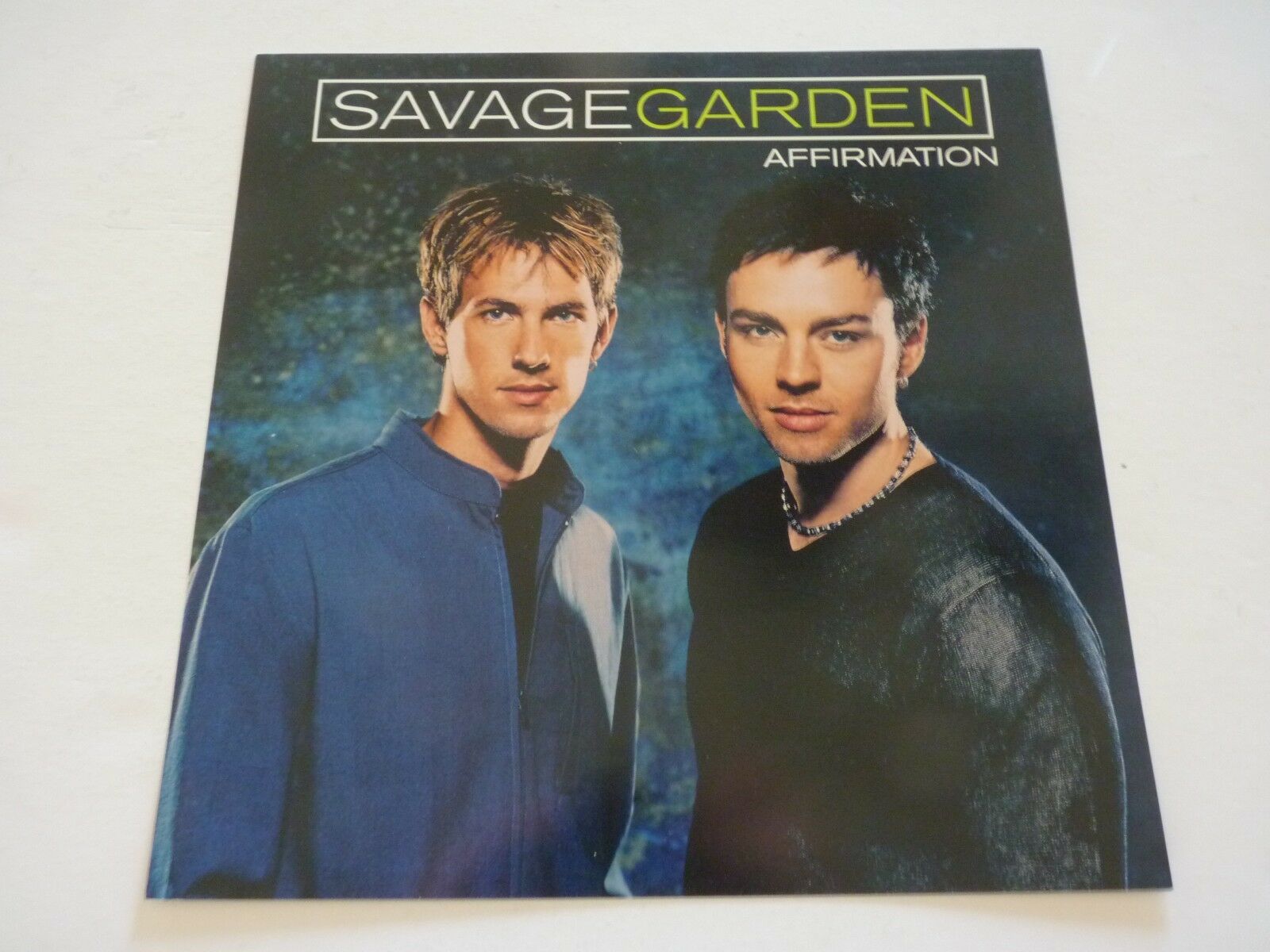 Savage Garden Affirmation 1999 Promo LP Record Photo Flat 12x12 Poster ...