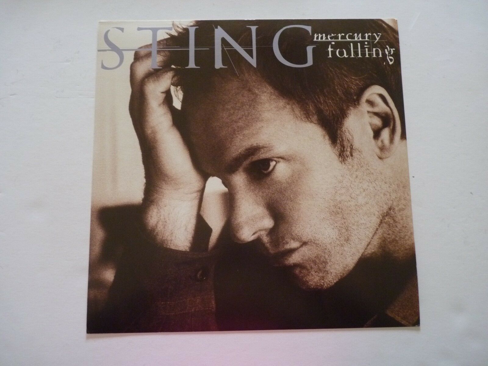 Sting Mercury Falling LP Record Photo Flat 12X12 Poster | Autographia