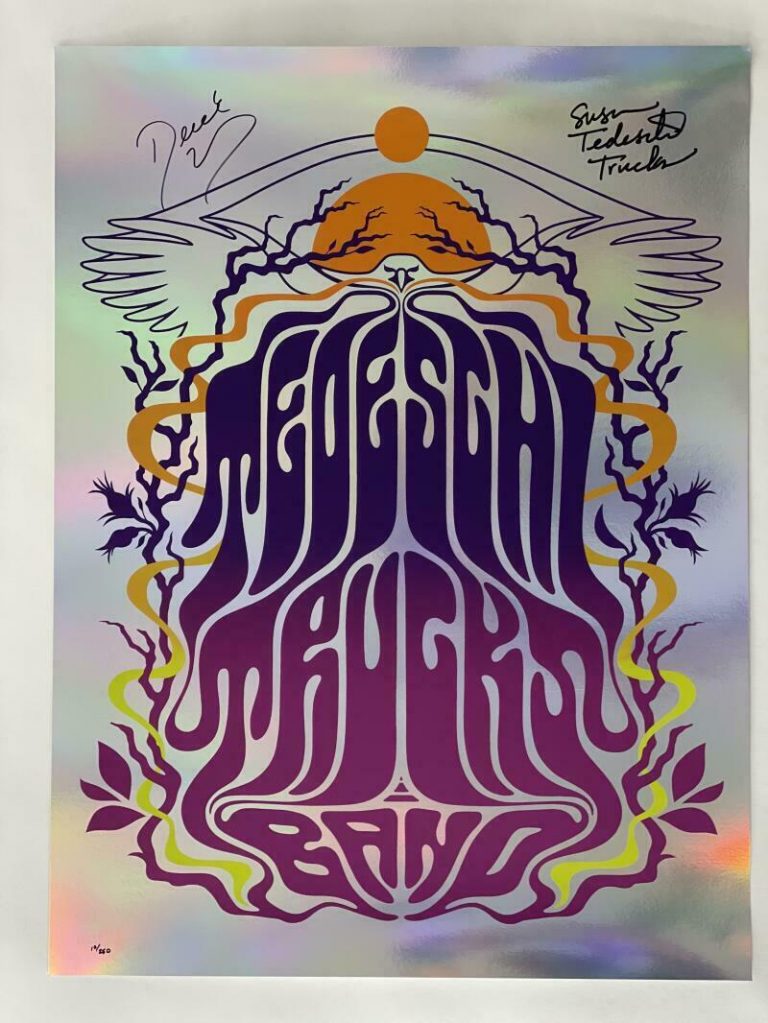 SUSAN TEDESCHI DEREK TRUCKS BAND SIGNED AUTOGRAPH 18X24 CONCERT TOUR POSTER COLLECTIBLE MEMORABILIA