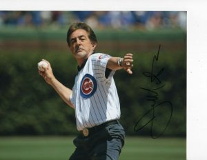 THE GODFATHER STAR JOE MANTEGNA SIGNED CUBS FIRST PITCH 8X10 COLLECTIBLE MEMORABILIA