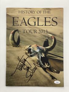 TIMOTHY B SCHMIDT SIGNED AUTOGRAPH 2003 HISTORY OF THE EAGLES TOUR BOOK PROGRAM COLLECTIBLE MEMORABILIA