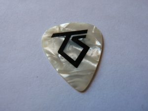 TWISTED SISTER EDDIE OJEDA VINTAGE CONCERT TOUR ISSUED GUITAR PICK COLLECTIBLE MEMORABILIA