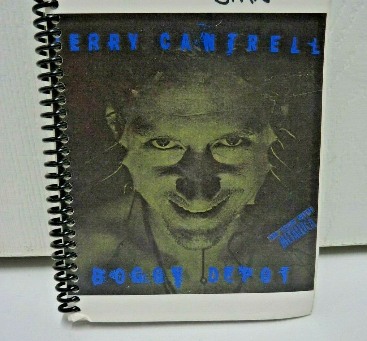 Vintage Jerry Cantrell Boggy Depot 1998 Tour Itinerary 2nd Leg Metallica Pocket2 Autograph Collectible Memorabilia 233127674202 