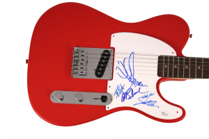 WIDESPREAD PANIC FULL BAND (X6) SIGNED AUTOGRAPH FENDER TELECASTER GUITAR – JSA COLLECTIBLE MEMORABILIA