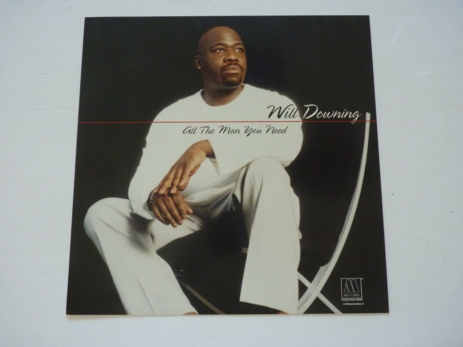 Will Downing All the Man You Need LP Record Photo Flat 12x12 Poster ...