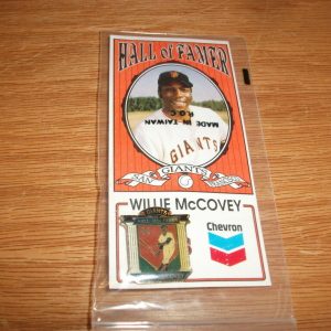 Willie McCovey Giants Baseball Pin 1980's Chevron Promo