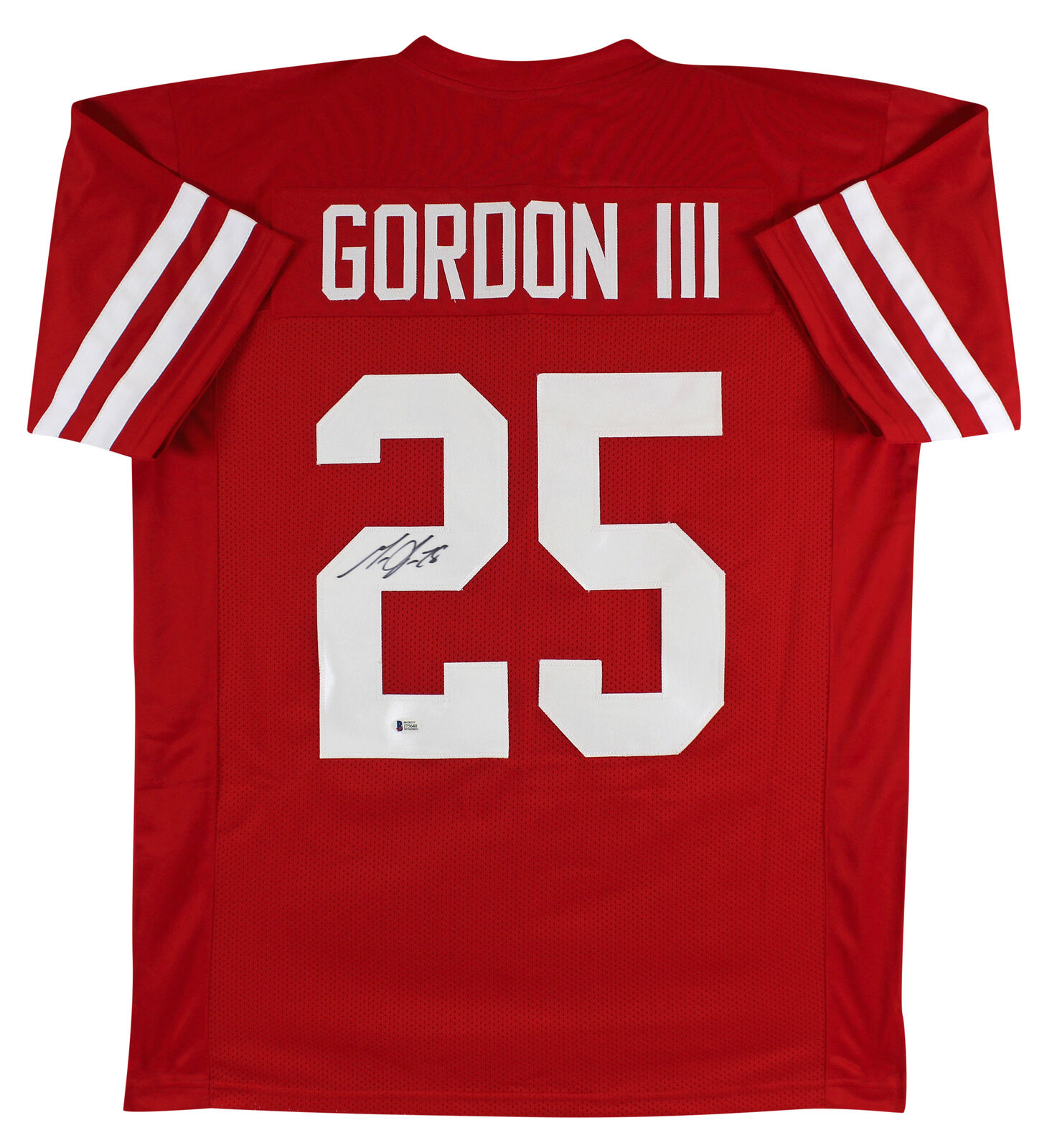 Melvin Gordon Autographed Jersey Authentic ( Melvin Gordon