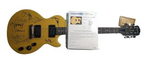WU TANG CLAN AUTOGRAPHED SIGNED GIBSON EPIPHONE GUITAR ACOA COLLECTIBLE MEMORABILIA
