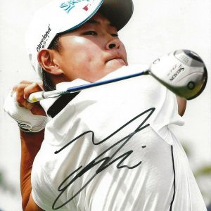 Yoshinori Fujimoto Japan signed Golf 8x10 photo autographed PSA Sticker Only