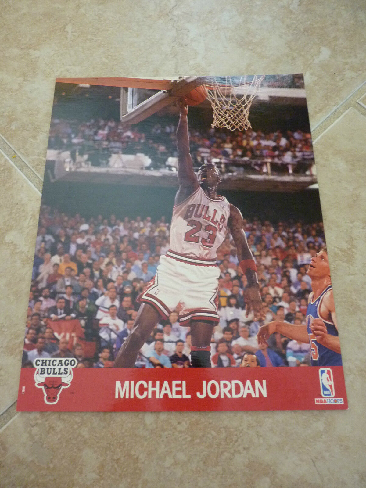 3) Michael Jordan 1990 NBA Hoops Stats Basketball 8x10 Photos | Autographia