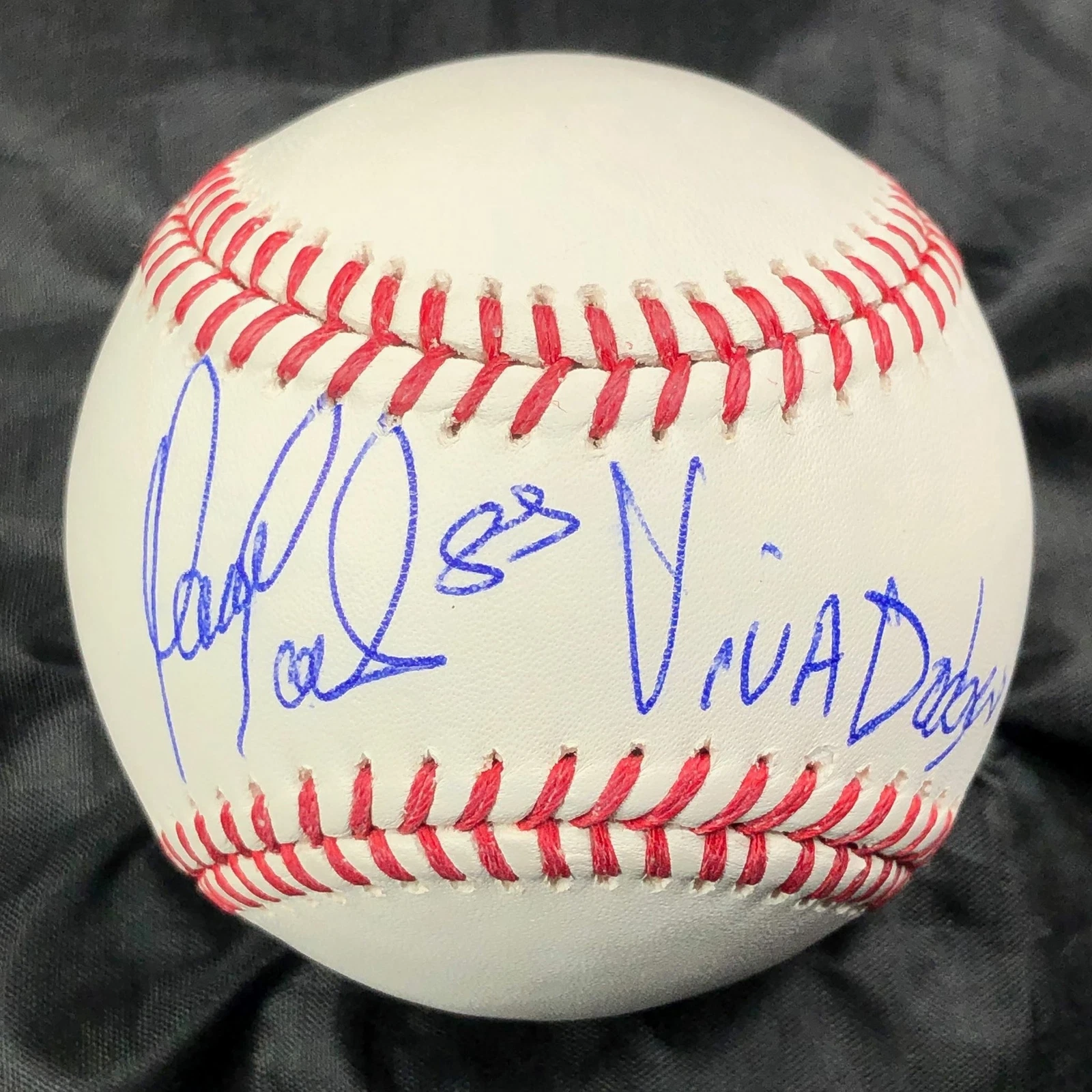 YAISEL SIERRA SIGNED BASEBALL PSA/DNA LOS ANGELES DODGERS AUTOGRAPHED COLLECTIBLE MEMORABILIA