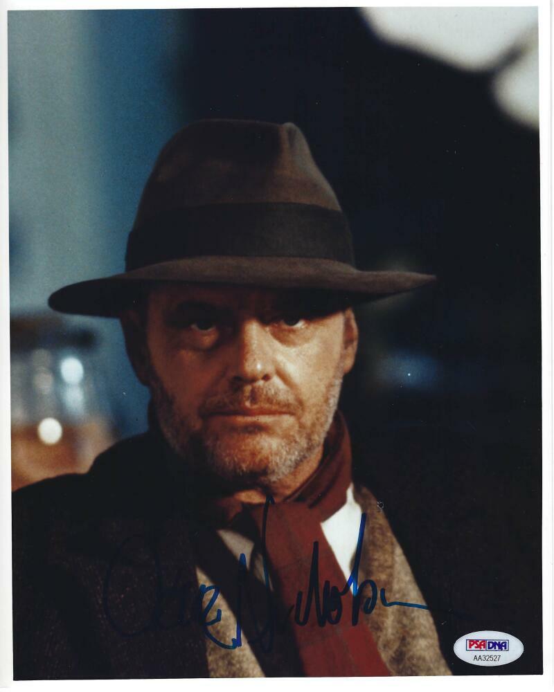 JACK NICHOLSON SIGNED CUCKOO'S NEST 8X10 PHOTO AUTHENTIC AUTOGRAPH PSA/DNA COA