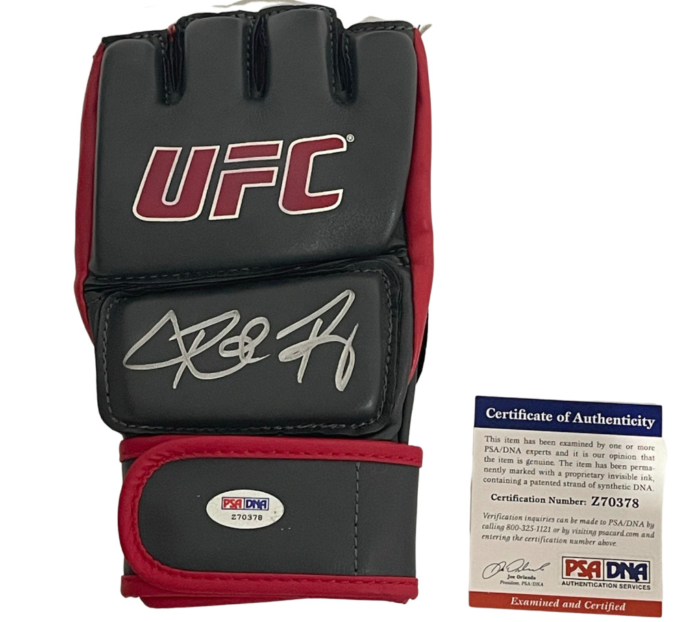 RONDA ROUSEY SIGNED UFC MMA OFFICIAL GLOVE PROOF AUTHENTIC AUTOGRAPH PSA COA C