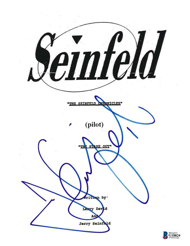 JERRY SEINFELD SIGNED 