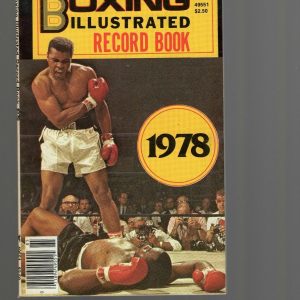 1978 BOXING ILLUSTRATED RECORD BOOK GREAT CONDITION MUHAMMAD ALI COVER