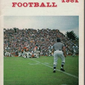 1981 MARYLAND COLLEGE FOOTBALL MEDIA GUIDE HARD TO FIND NICE CONDITION