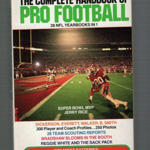 1989 NFL POCKET BOOK OF PRO FOOTBALL VINTAGE PAPERBACK BOOK AMAZING CONDITION