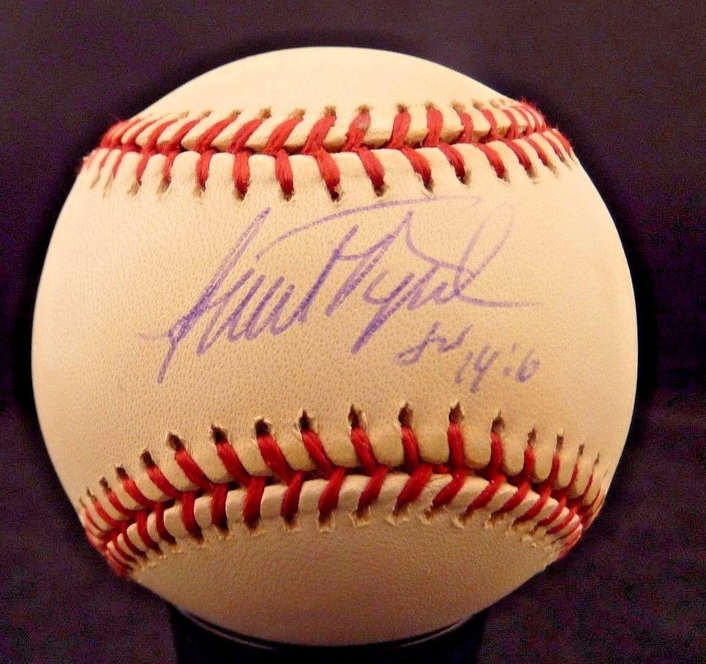 Paul Byrd Signed Autographed 2001 100 Year OML Baseball Ball PSA Guaranteed