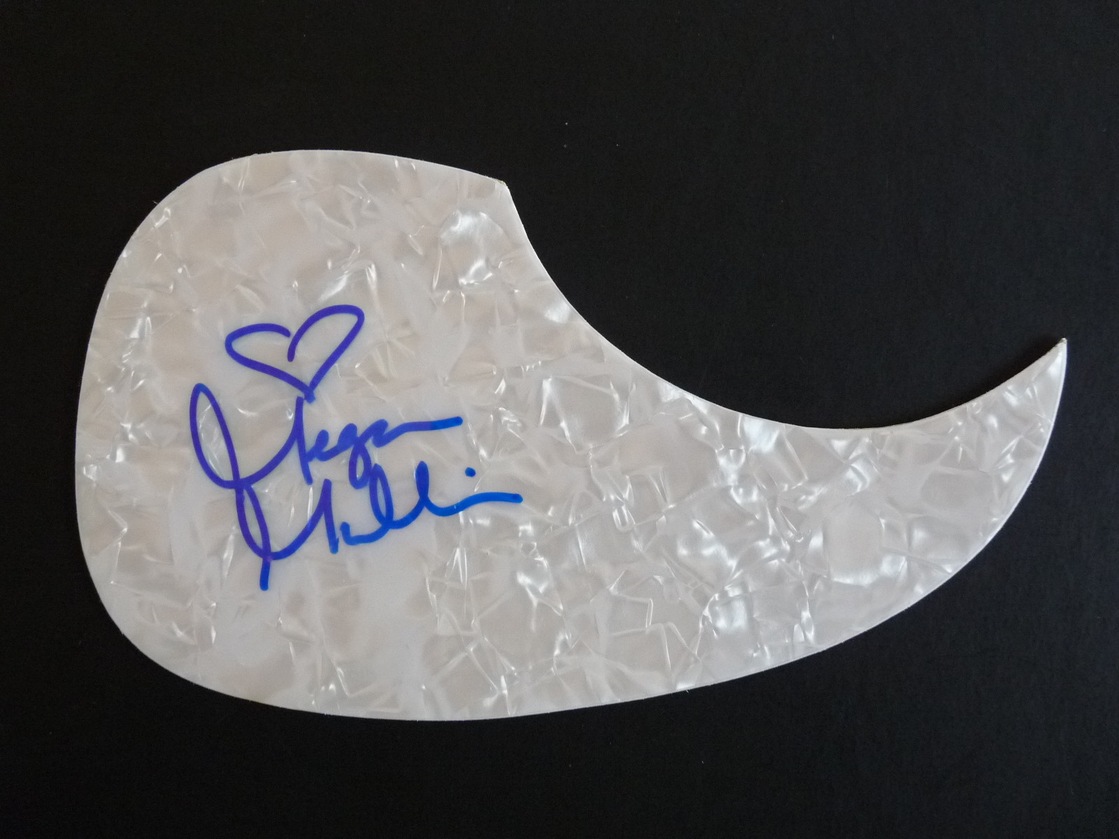 Megan Mullins Autographed Signed Guitar Pickguard PSA BAS Guaranteed