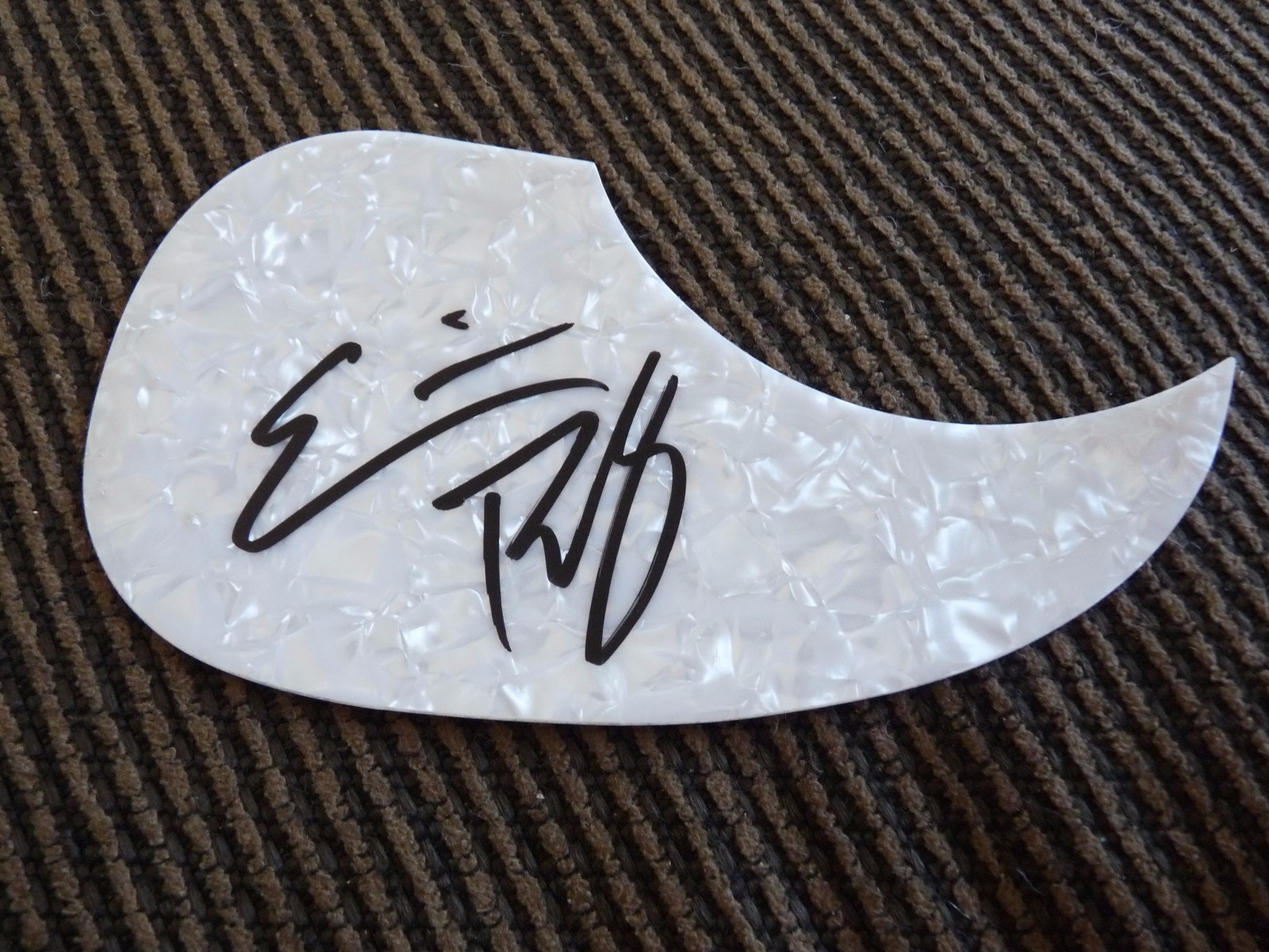 Eric Palsey Sexy Autographed Signed Country Guitar Pickguard PSA Guaranteed