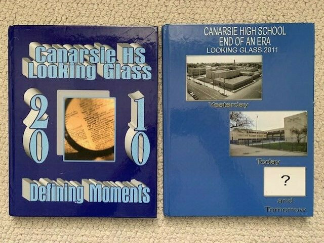 PEARL WASHINGTON LOT OF 2 CANARSIE HIGH SCHOOL YEARBOOKS SYRACUSE BK LEGEND