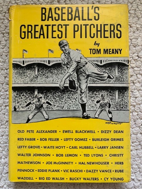 BASEBALL’S GREATEST PITCHERS VINTAGE+RARE HARDCOVER BOOK 1951 HARD TO FIND COLLECTIBLE MEMORABILIA