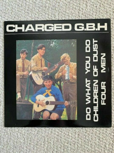 CHARGED GBH DO WHAT YOU DO VINTAGE VINYL ALBUM 1984 LP IN AMAZING CONDITION