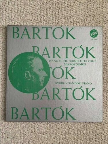 BARTOK PIANO MUSIC VOL. 1 MIKROKOSMOS VINYL 3 RECORD BOX SET AWESOME+RARE